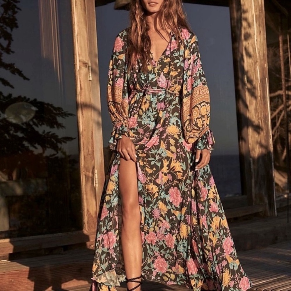 Spell x Free People Butterfly Maxi Gown